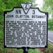 John Clayton Botanist Biography