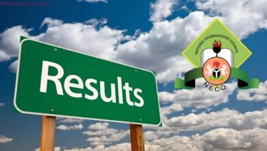 how to check neco result
